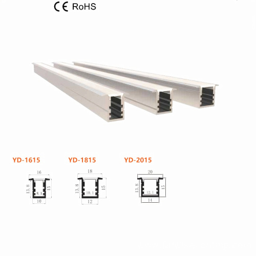 custom acrylic clear led pc linear light diffuser